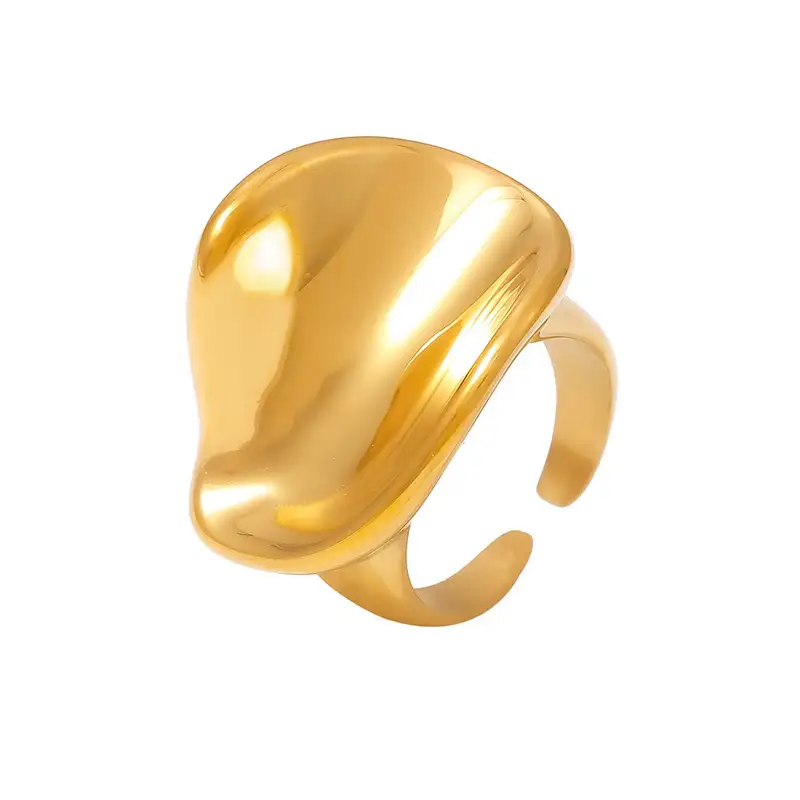molten-gold-statement-ring