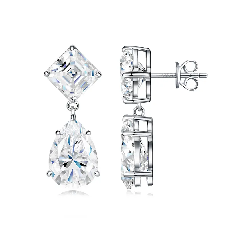 s925-silver-princess-and-pear-cut-cz-earrings